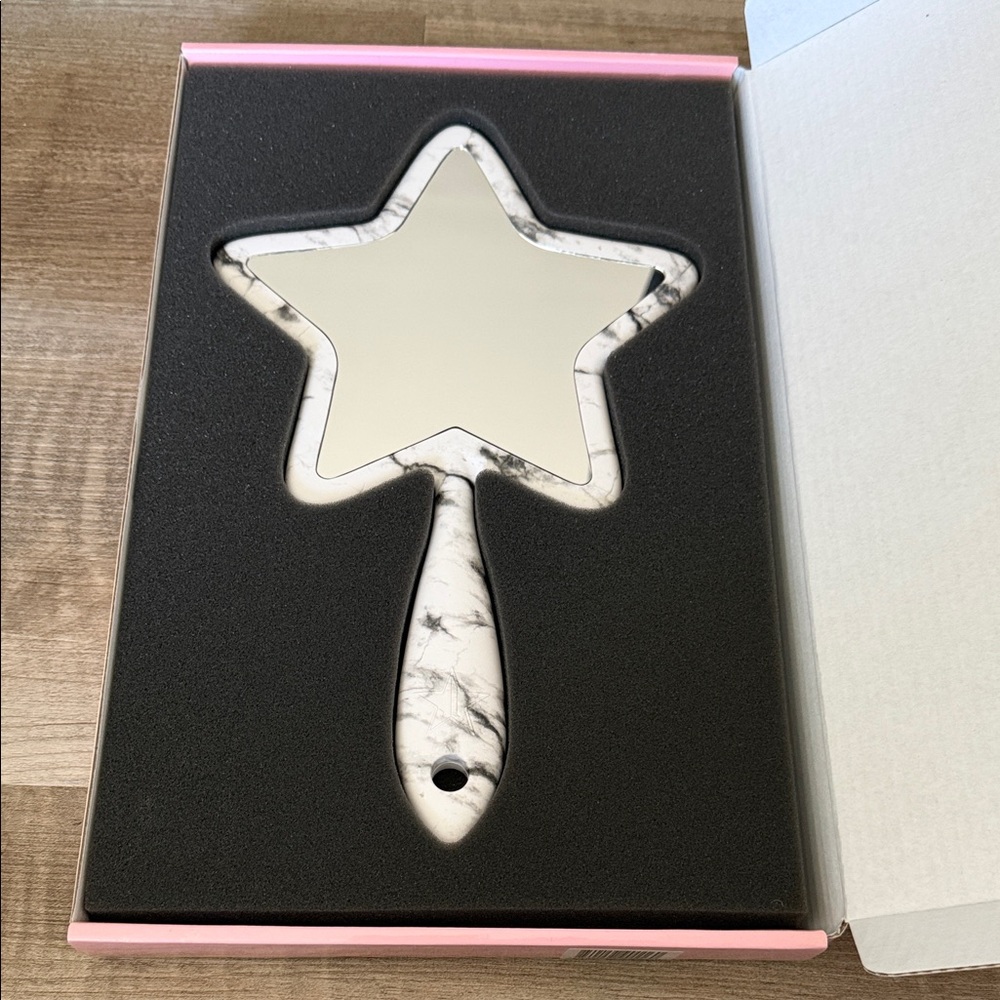 Jeffree Star Soft Touch White Marble Star Mirror - Picture 2 of 3